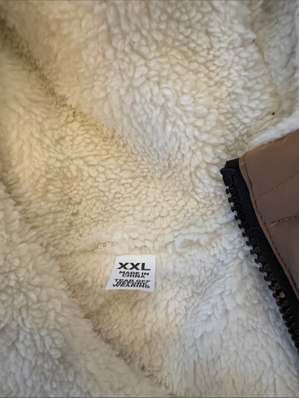 Women’sQuilted Hooded Jacket in Light Brown- XXL (NWOT) - Picture 3 of 12